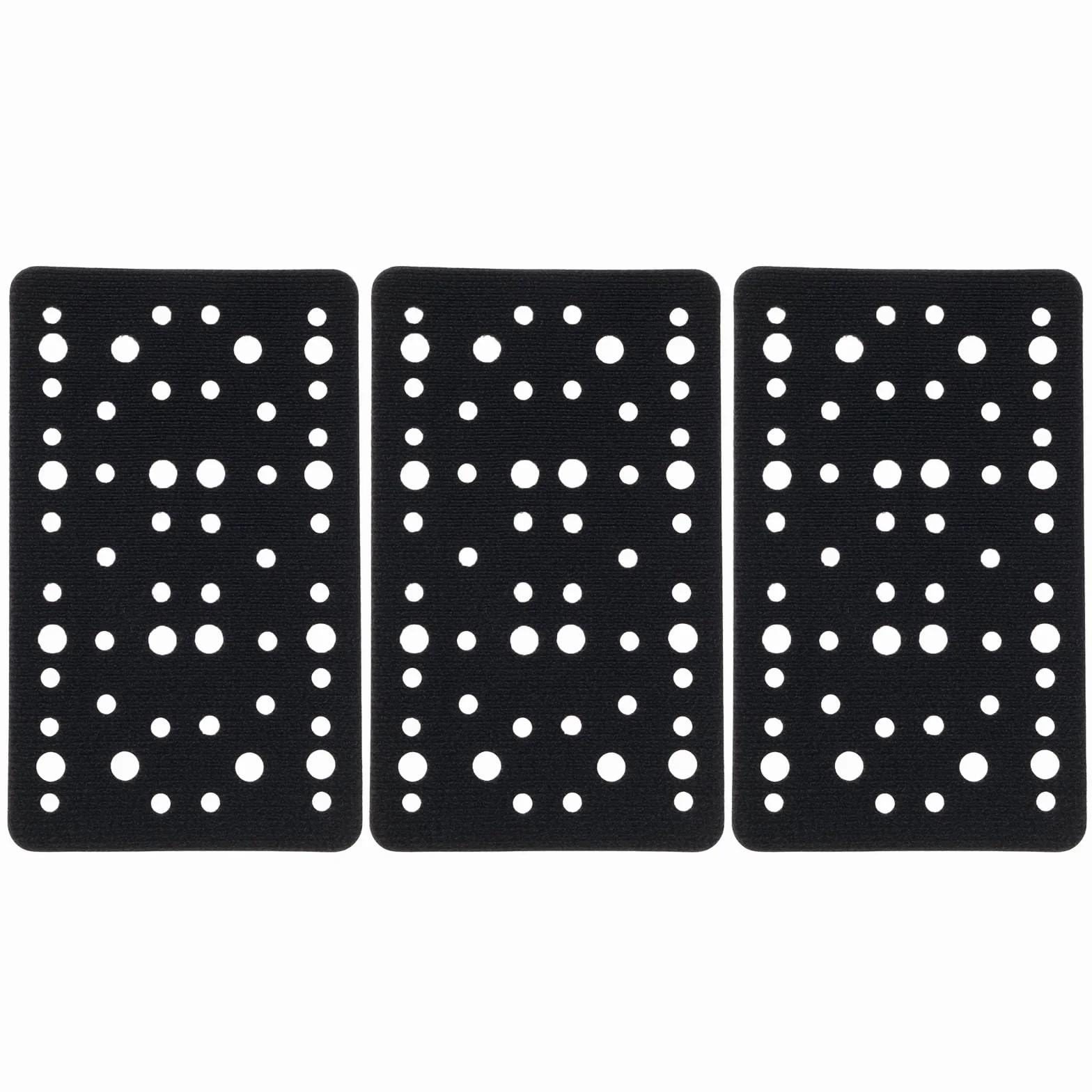 Podkładka interfejsu 80 x 133 mm, 54 otwory, kompatybilna z szlifierką Mirka, 3 szt