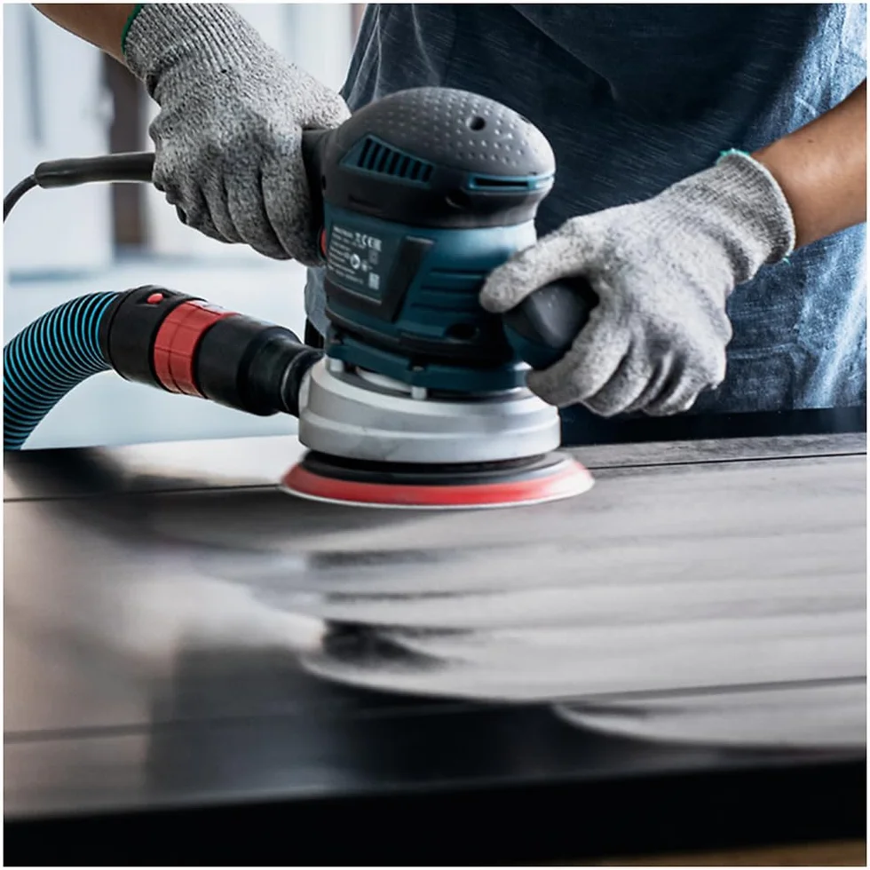 Bosch 1 x PRO Backing Pad do małych szlifierek kątowych, M14, zapięcie na rzepy (Ø 125 mm, profesjonalne akcesoria, mała szlifierka kątowa)