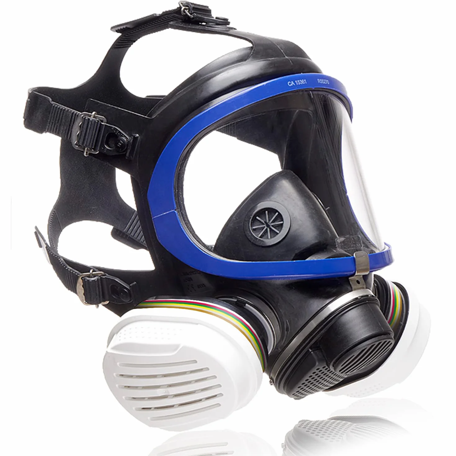 Dräger X-plore 5500 Maska do ochrony dróg oddechowych z wymiennymi filtrami gazowymi, oparami i cząstkami stałymi A1B1E1K1 Hg P3 R D