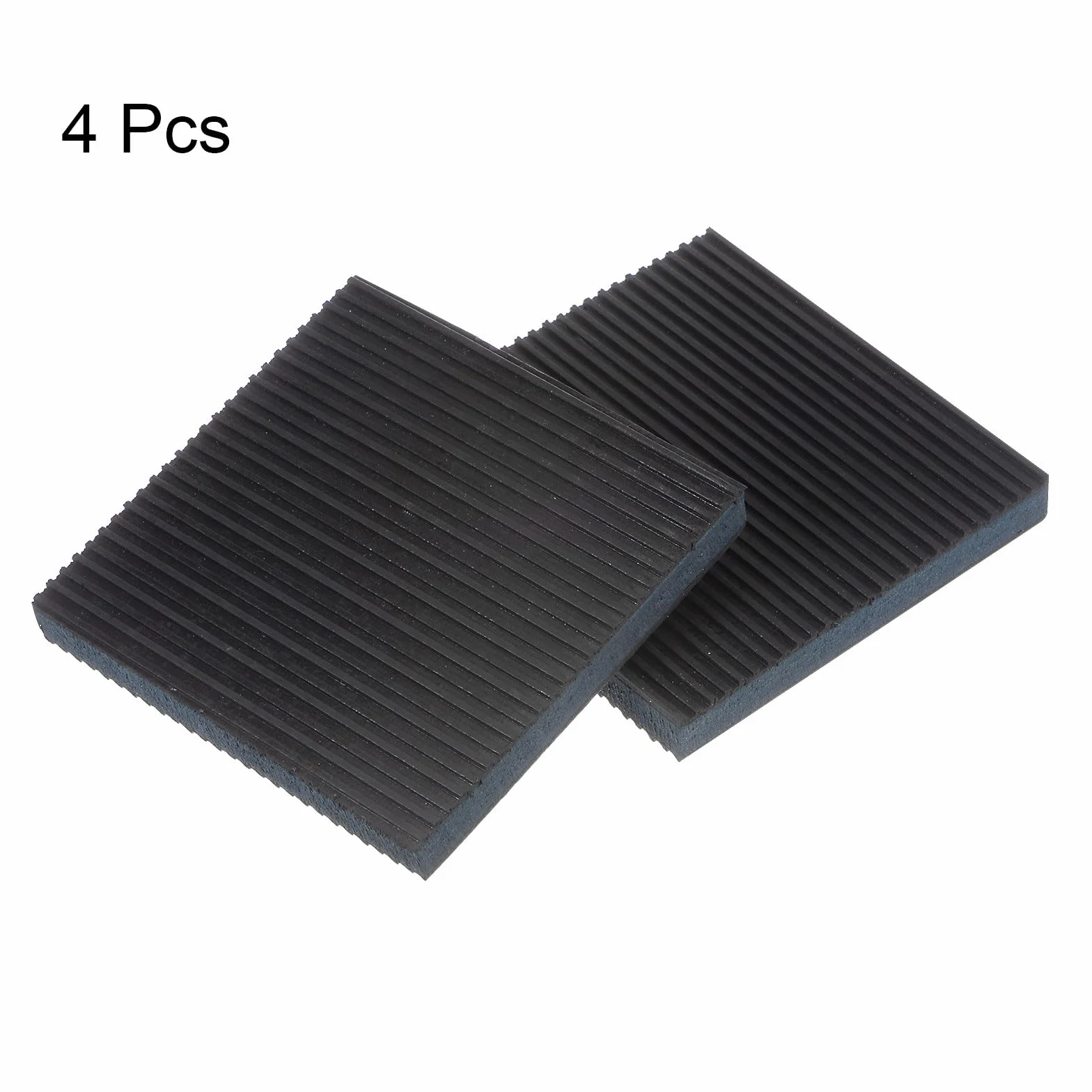 QUARKZMAN 4 gumowe tłumiki wibracyjne 15 x 16 cm x 7/8", izolacja, mata pochłaniająca wibracje, mata tłumiąca, ochrona przed hałasem, z centrum EVA, do spryskiwaczy