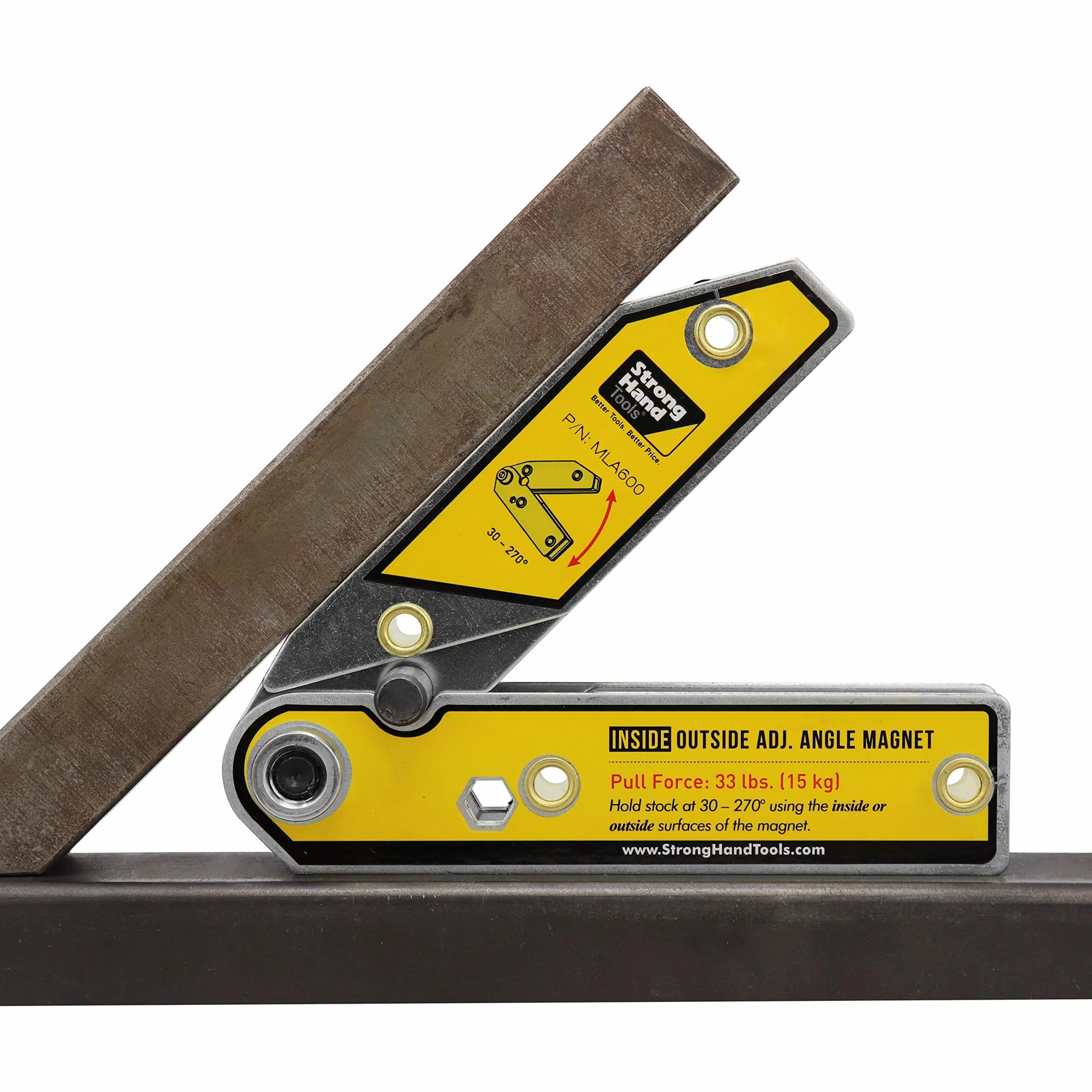 Strong Hand Tools Regulowany magnes (30–270°) do spawania i produkcji, MLA600