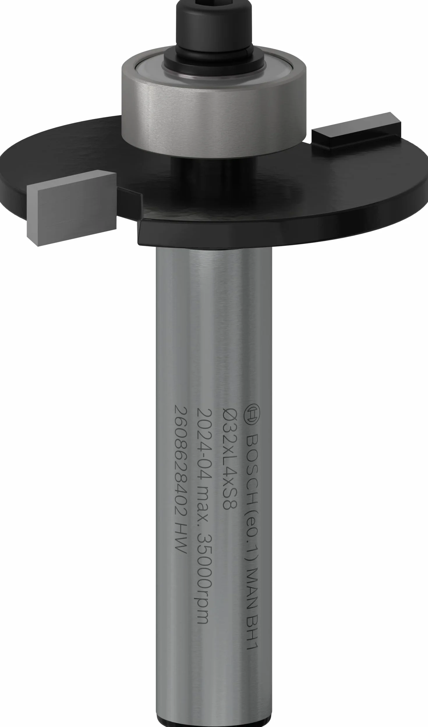 Bosch 1x Frez PRO do rowkowania (do Miękkie drewno, Twarde drewno, Ø 32 mm, Professional Akcesoria Frez ręczny, Frez krawędziowy)