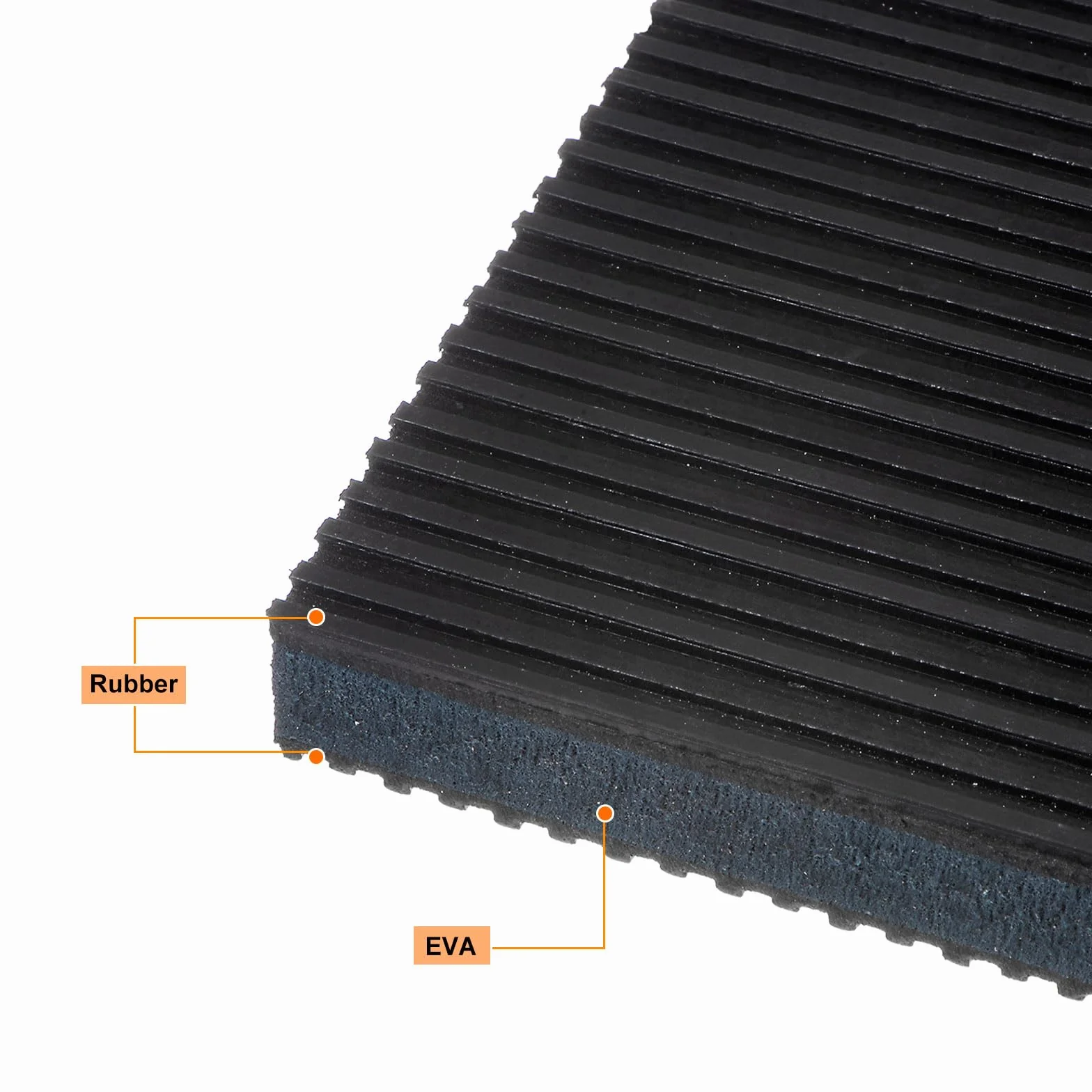 QUARKZMAN 4 gumowe tłumiki wibracyjne 15 x 16 cm x 7/8", izolacja, mata pochłaniająca wibracje, mata tłumiąca, ochrona przed hałasem, z centrum EVA, do spryskiwaczy