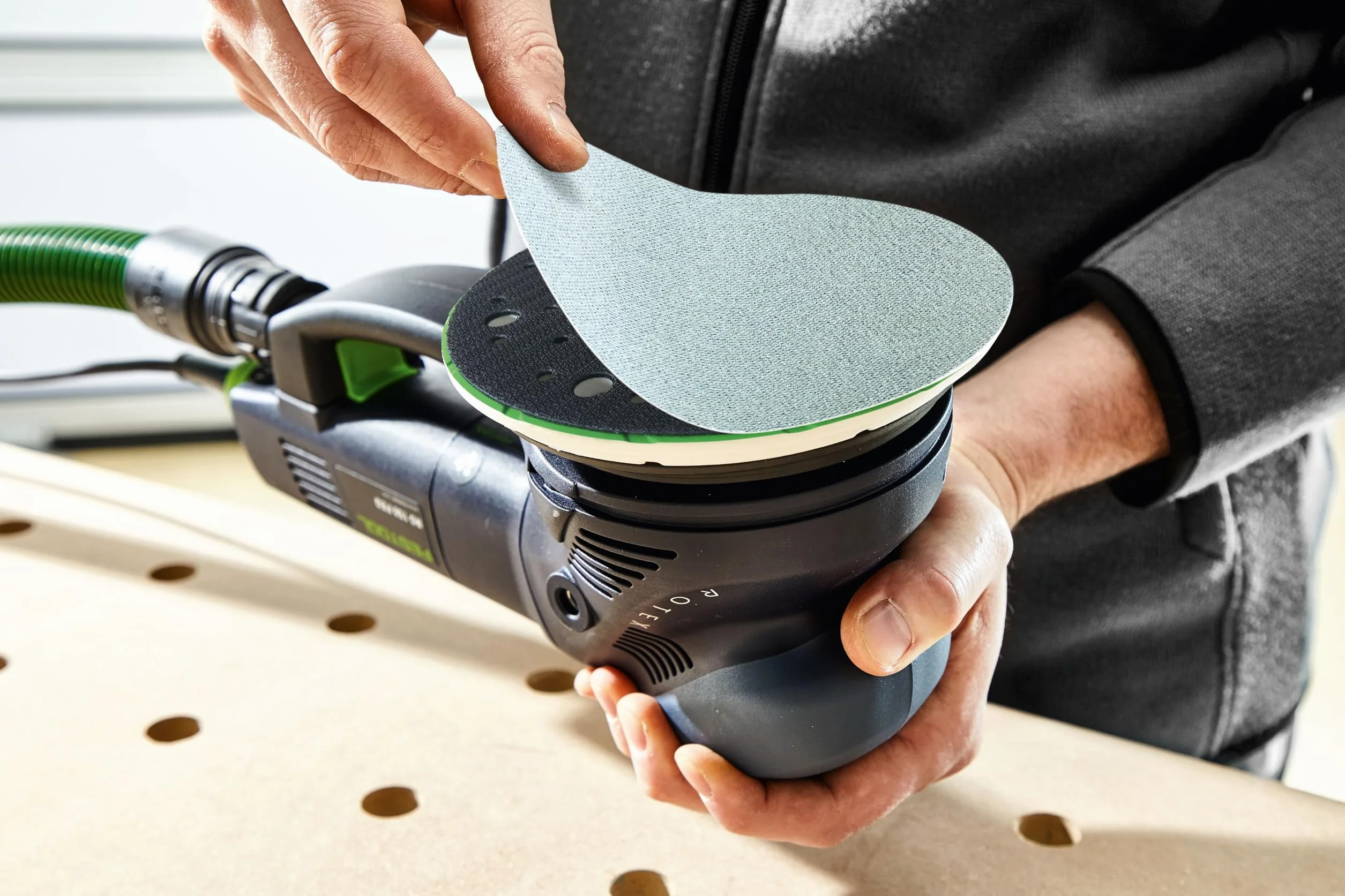 Festool Abrasivo de malla STF D225 P150 GR NET/25 Granat Net