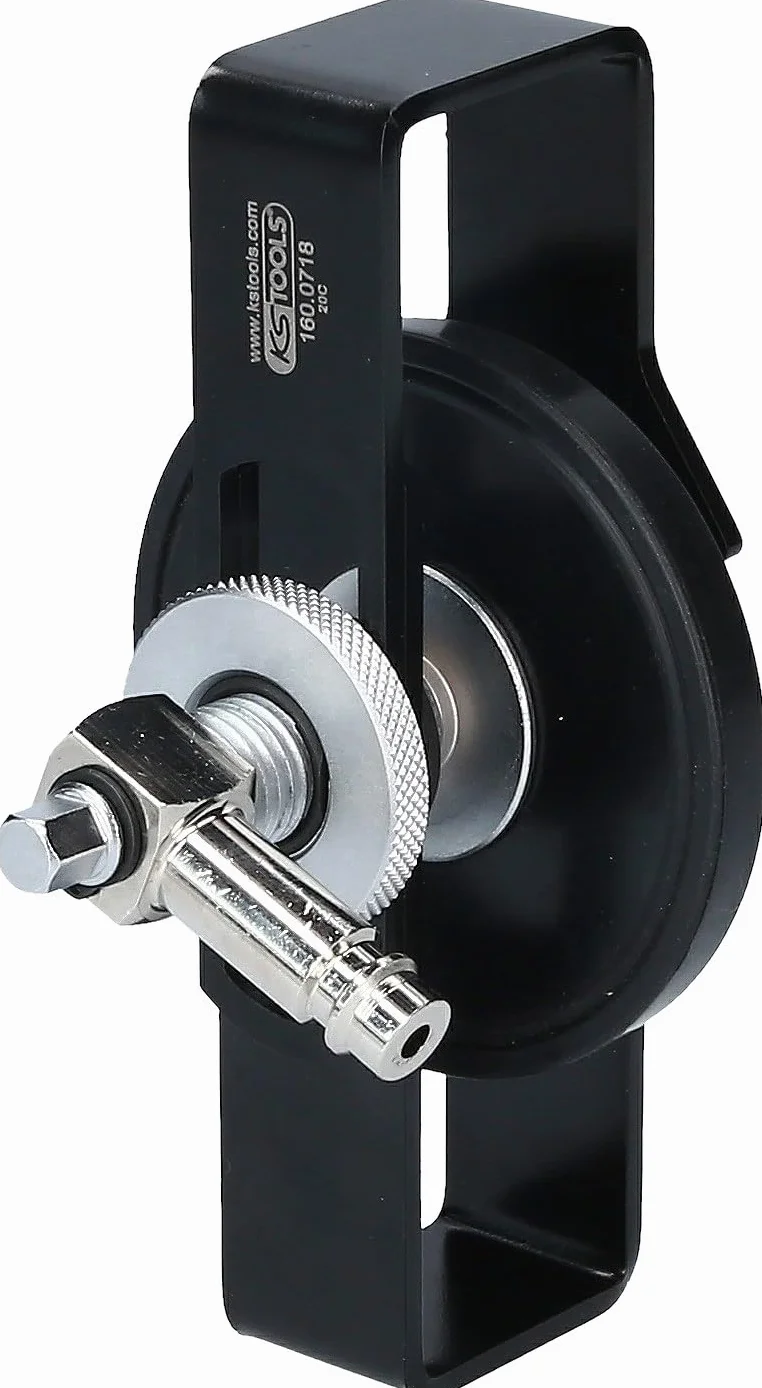 KS Tools 160.0718 Uniwersalny adapter do króćca odpowietrzającego, regulowany