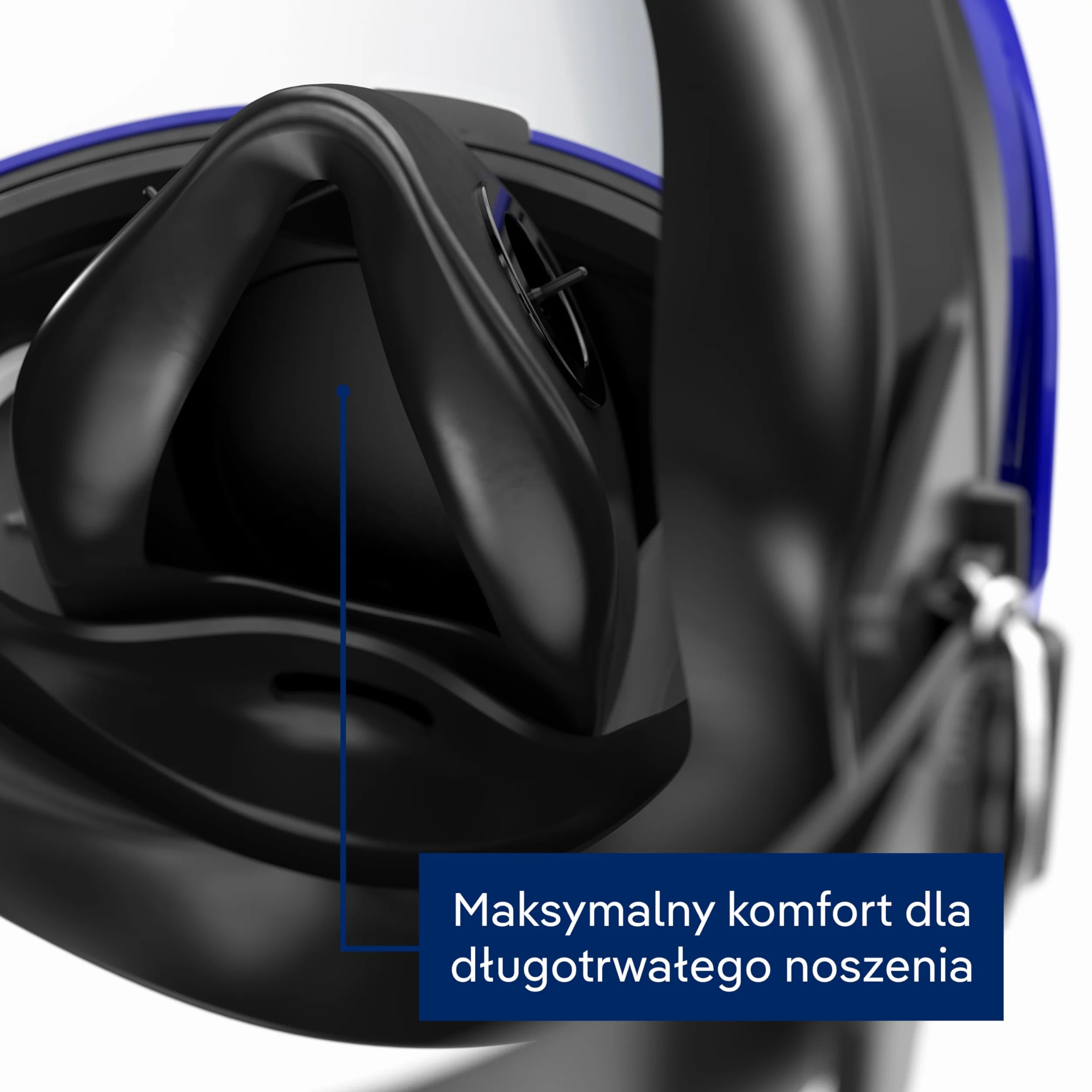 Drager X-plore 6300 Wysokiej jakości maska do respiratora pełnotwarzowego ze standardowym gwintem Rd40 Connection do zastosowań osobistych i przemysłowych