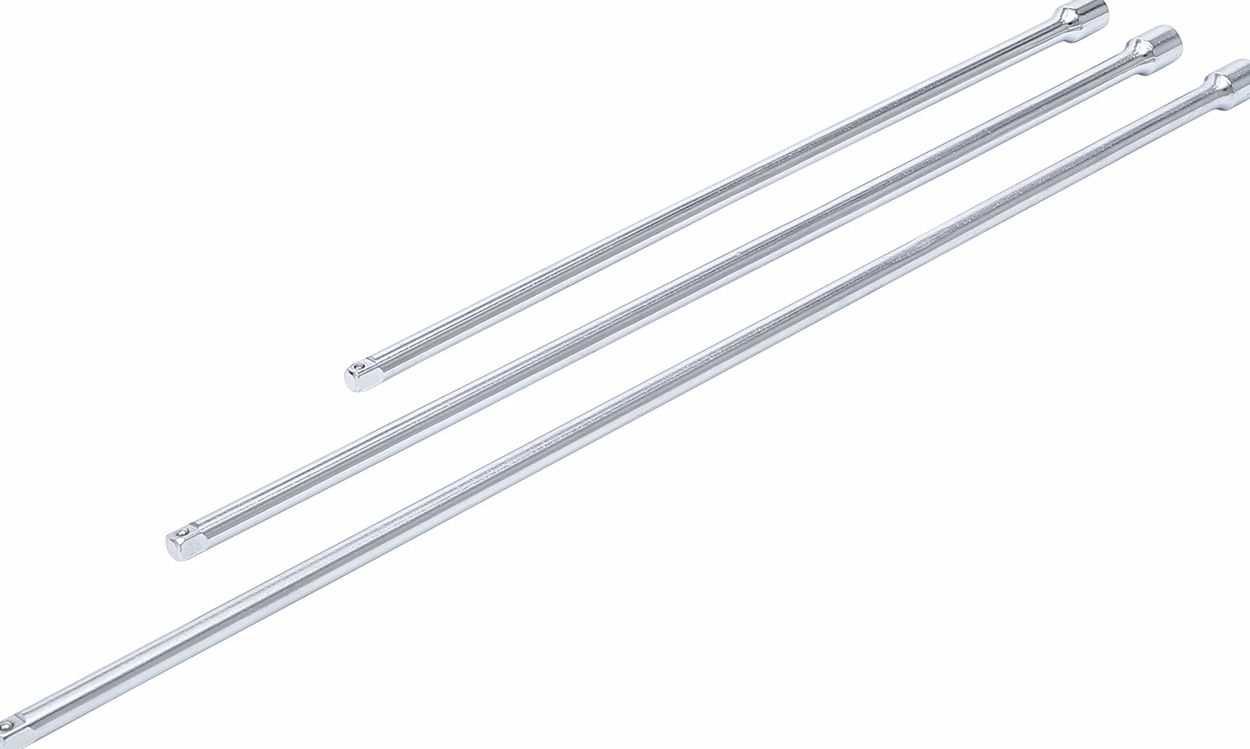 BGS Diy 92235 | Zestaw przedłużek | 6,3 mm (1/4") | 300 / 380 / 450 mm | 3 szt.