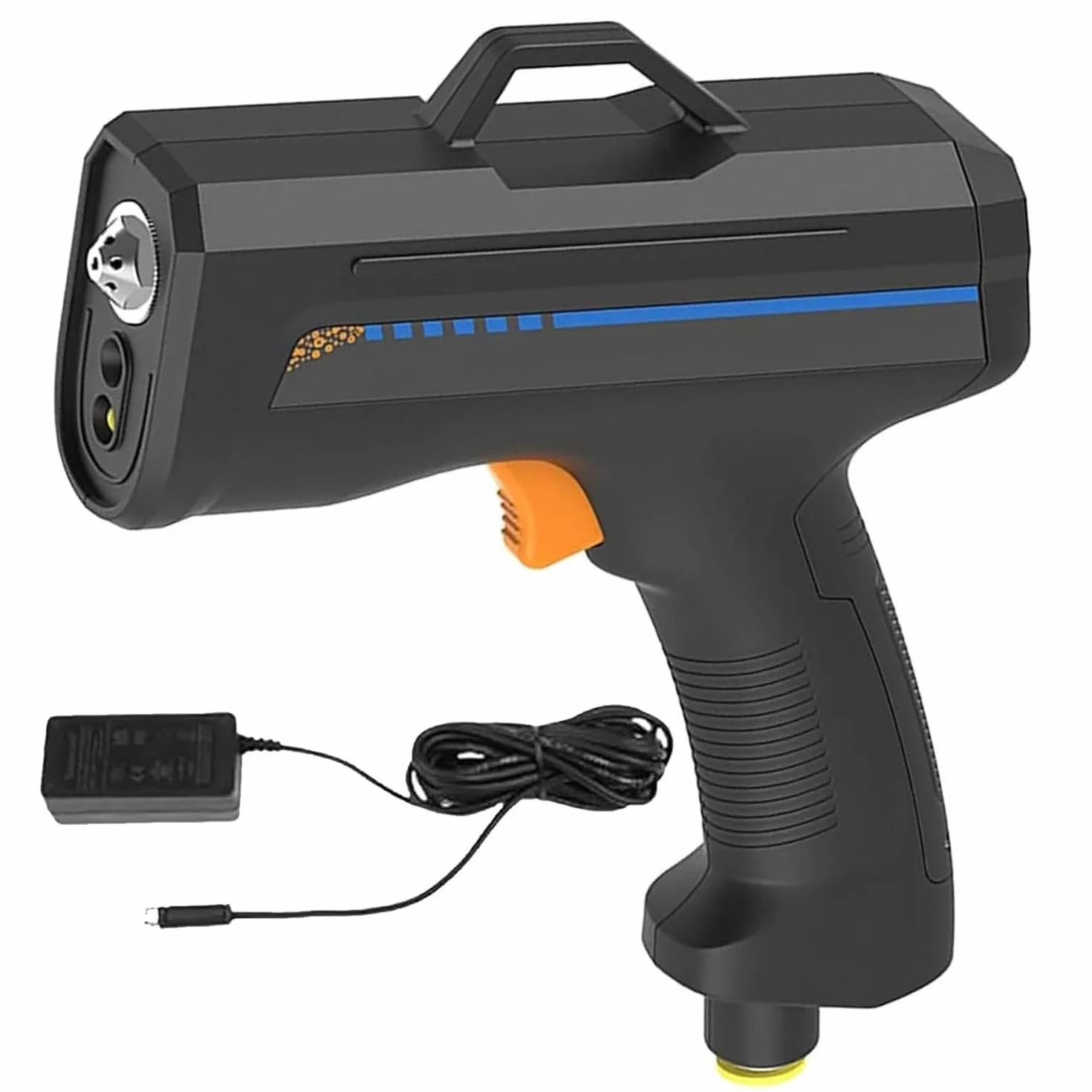 Ręczny pistolet jonizujący, pistolet antystatyczny, jonizujący, ręczny pistolet antystatyczny, eliminator ładunków elektrostatycznych, funkcja alarmu, lampa o wysokiej jasności EconomyType