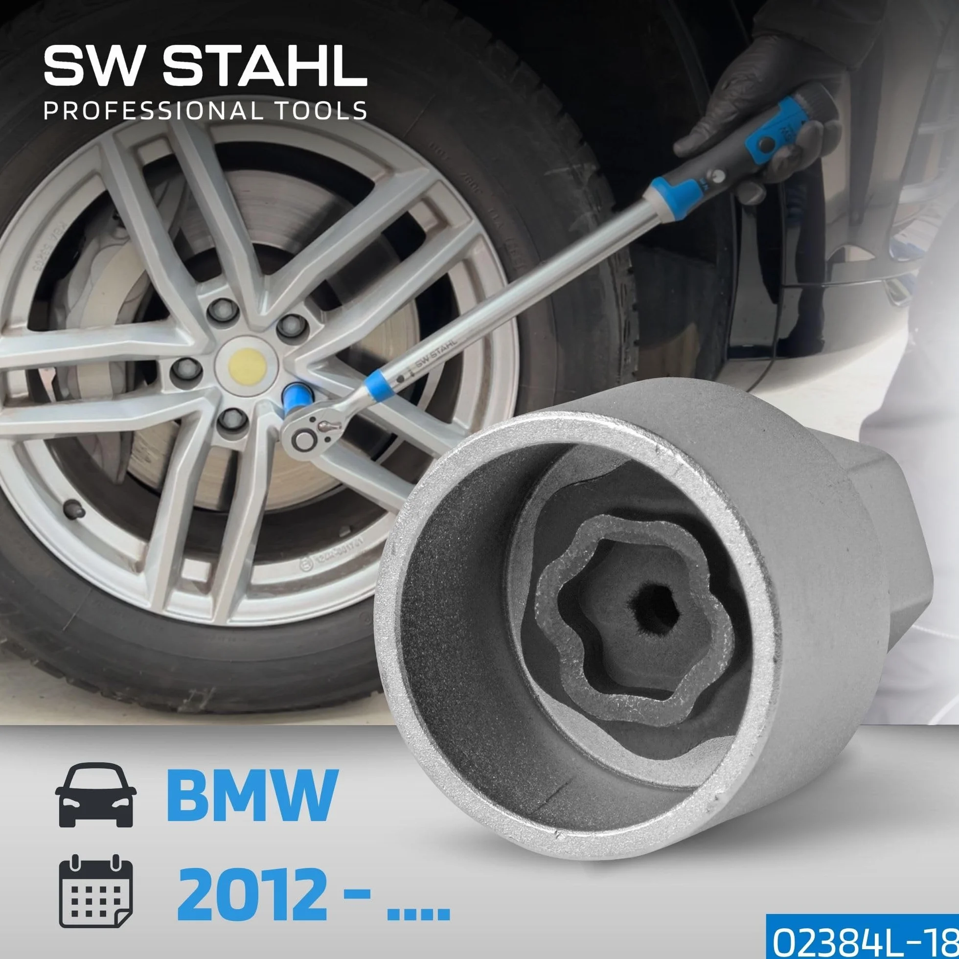 SW-Stahl 02384L-18 adapter BMW 58 z zestawu