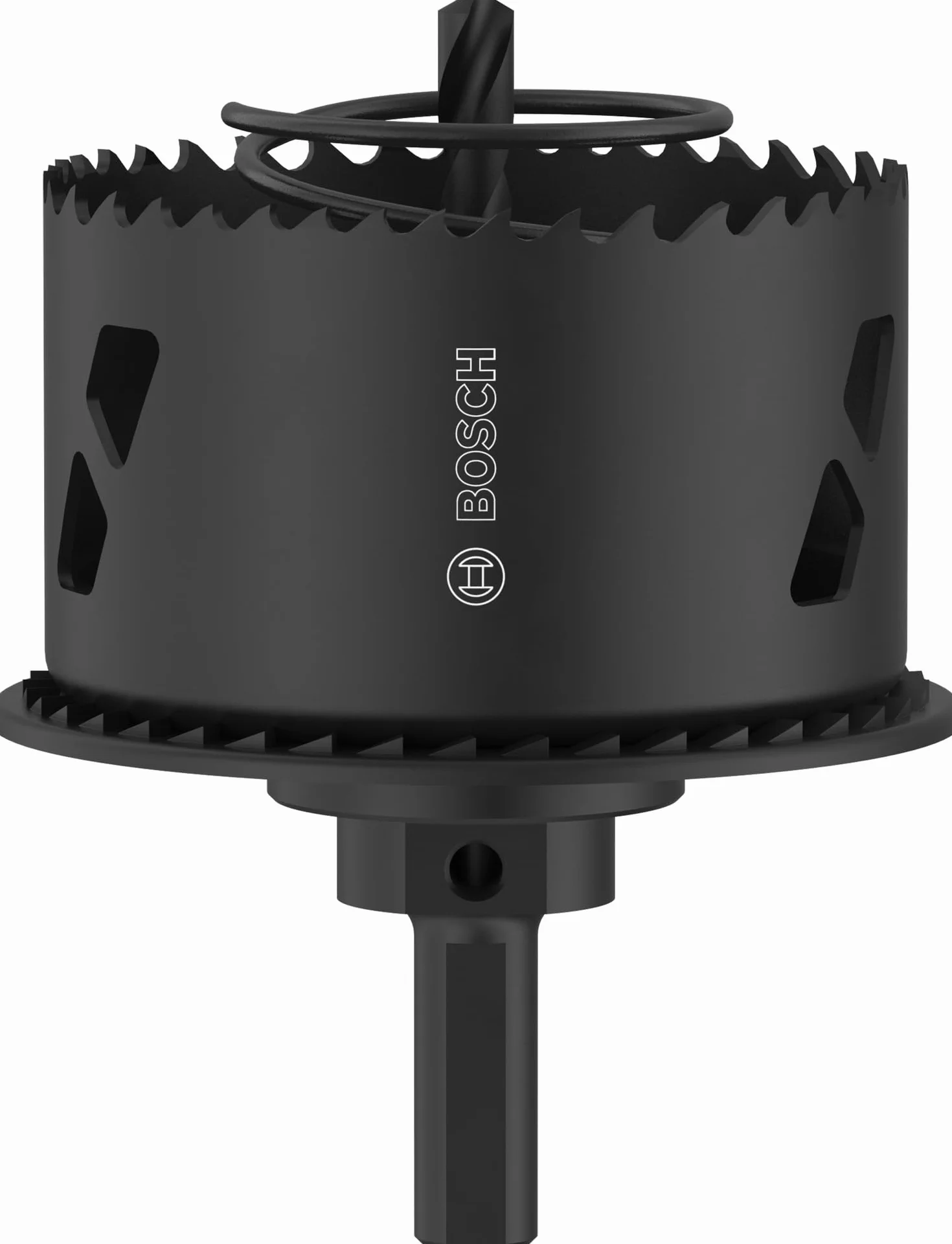 Bosch 1x Piła otwornica trzpieniowa z nawiertakiem do drewna i płyt kartonowo-gipsowych (do Płyta gipsowo-kartonowa, Miękkie drewno, Ø 68 mm, Professional Akcesoria Wiertarki)