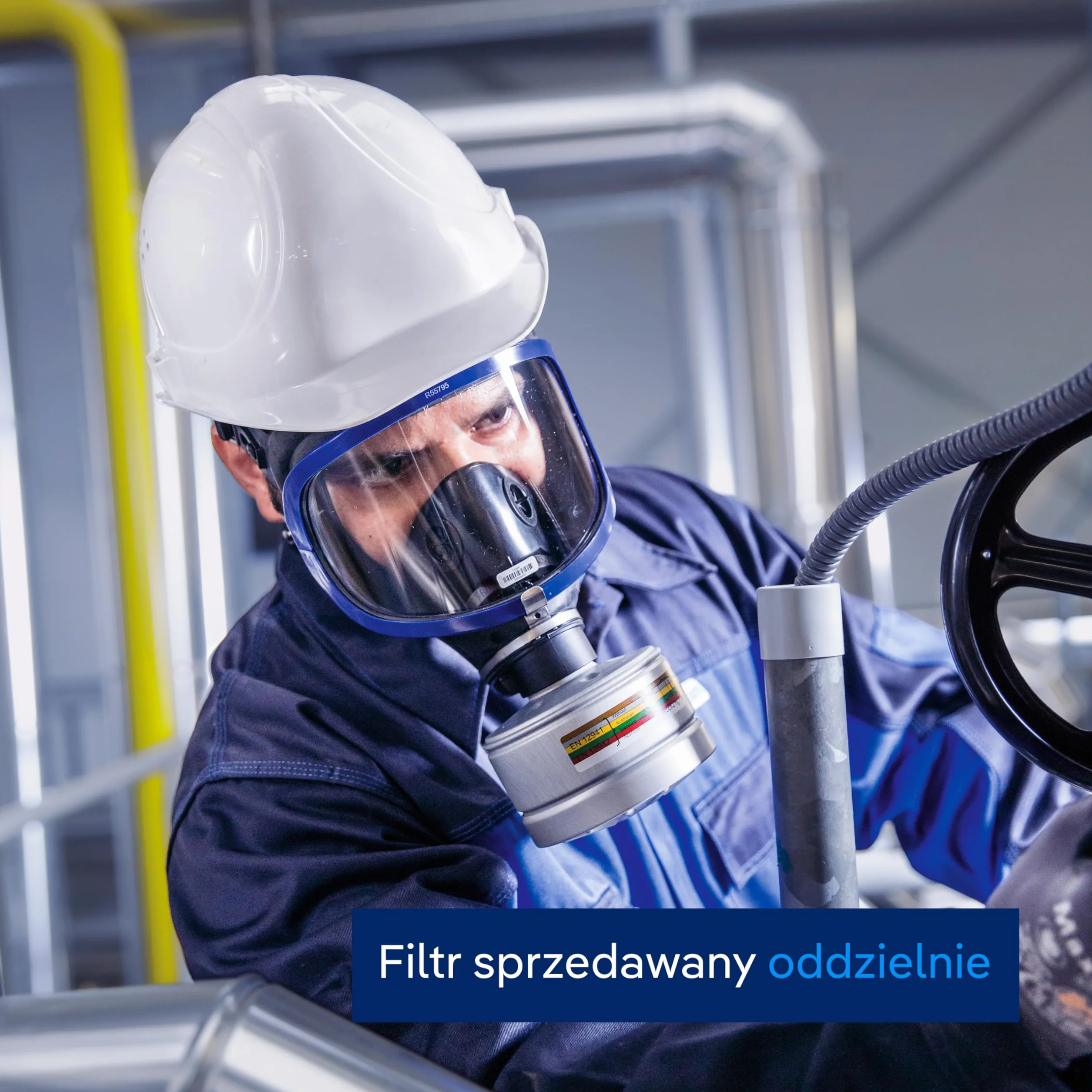 Drager X-plore 6300 Wysokiej jakości maska do respiratora pełnotwarzowego ze standardowym gwintem Rd40 Connection do zastosowań osobistych i przemysłowych