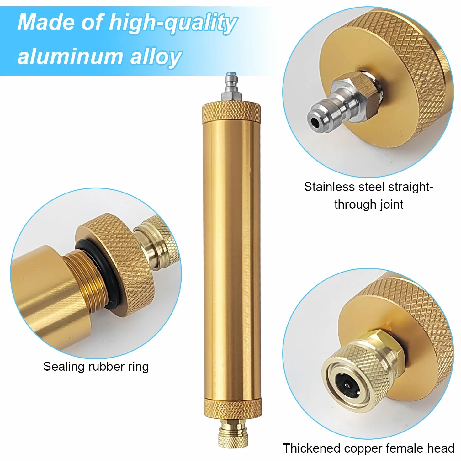 16 sztuk zestawu filtrów do sprężarki powietrza, pompa filtra powietrza PCP, separator wody i oleju, separator wody do sprężarki, regulator separatora wody i oleju, Q35 separator wody i oleju z wężem